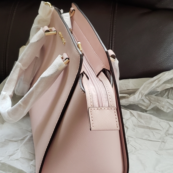 Michael Kors Women Selma Leather Medium Satchel - Picture 8 of 8